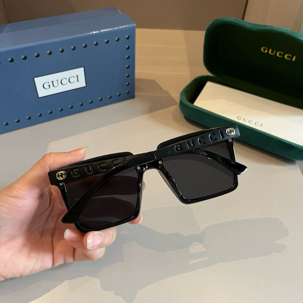 Gucci Fashion Black Lens Sunglasses for Men & Women - 997589 - detail image 6