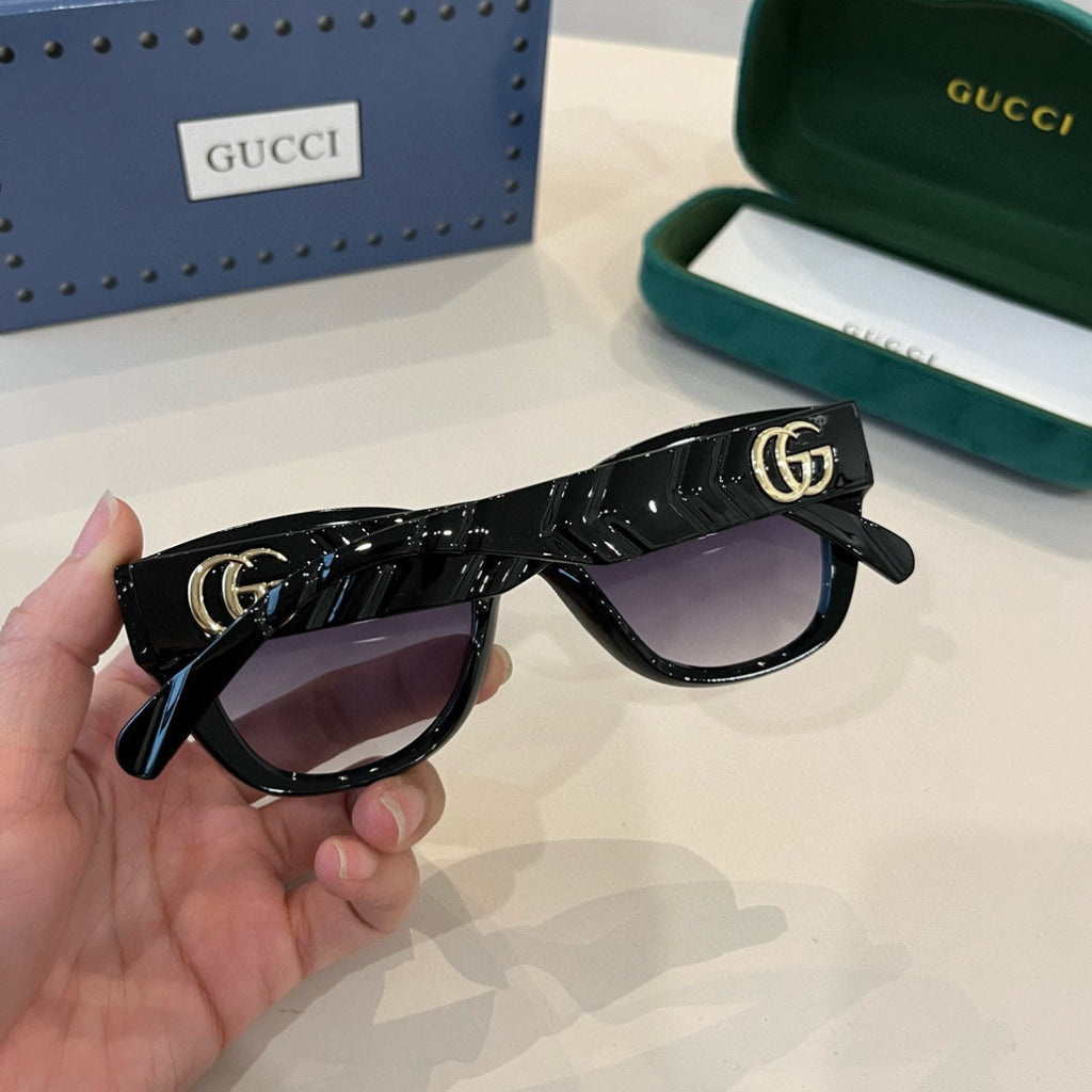 Gucci Fashion Black Lens Sunglasses for Men & Women - 997593 - detail image 9