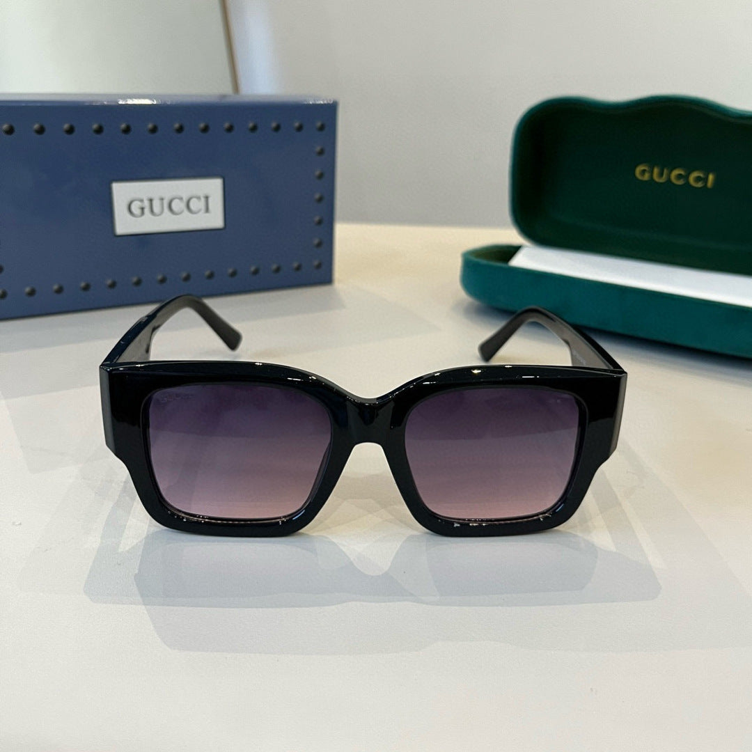 Gucci Oversized Silver Lens Sunglasses for Women - 398290 - detail image 2