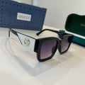 Gucci Oversized Silver Lens Sunglasses for Women - 398290