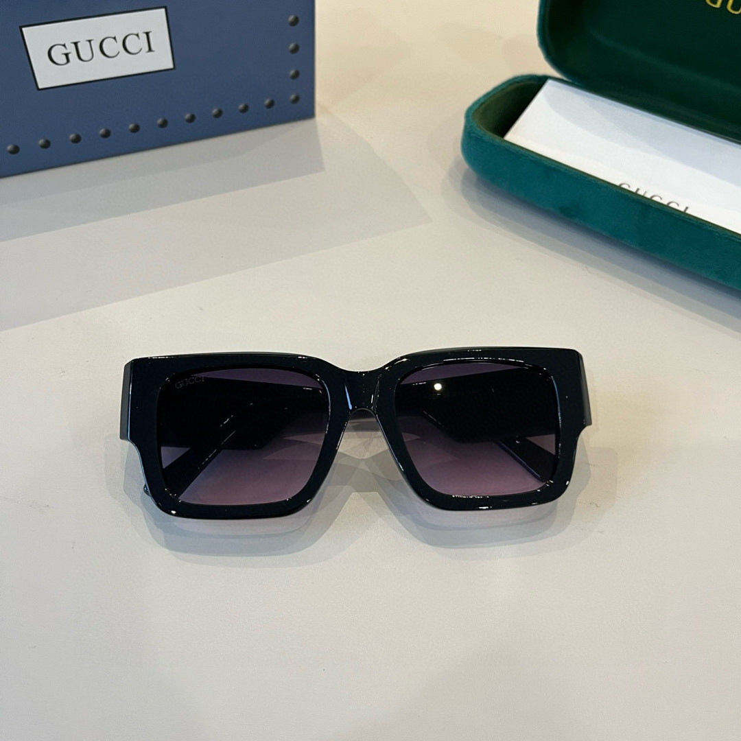 Gucci Oversized Silver Lens Sunglasses for Women - 398290 - detail image 5