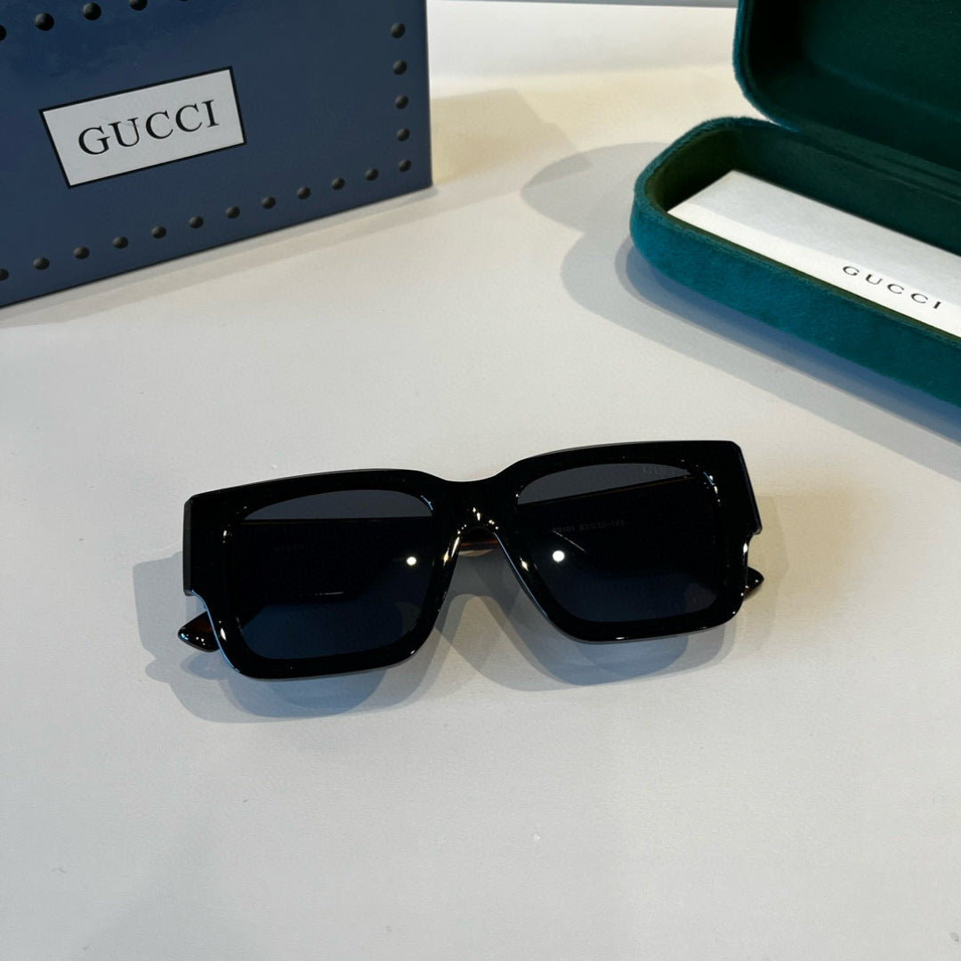 Gucci Oversized Black Lens Sunglasses for Women - 398291 - detail image 5