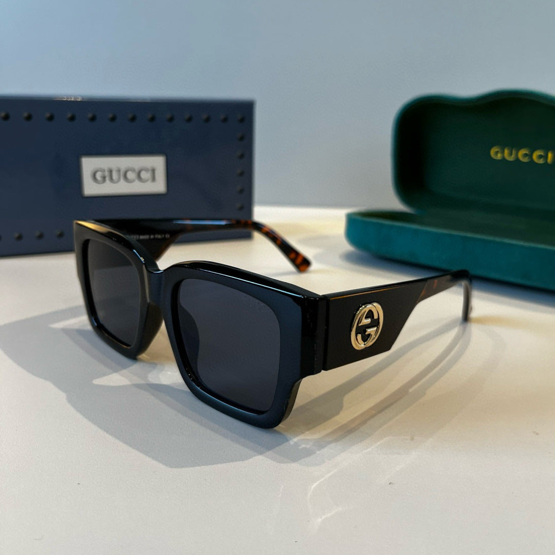 Gucci Oversized Black Lens Sunglasses for Women - 398291 - detail image 3