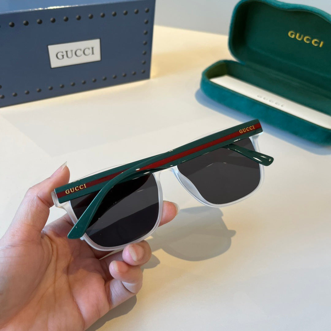 Gucci Metal Aviator Black Lens Sunglasses for Men & Women - 997595 - detail image 7