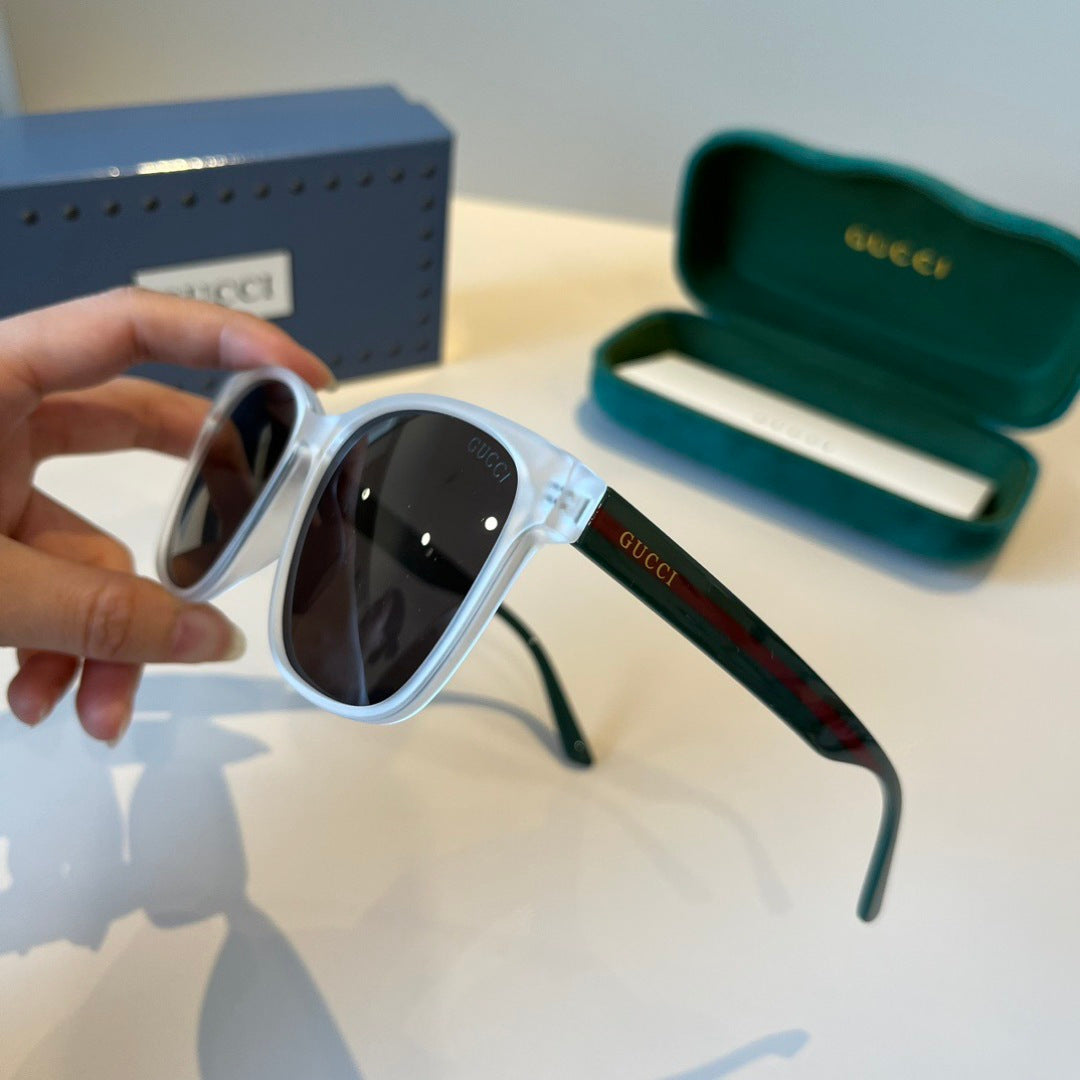 Gucci Metal Aviator Black Lens Sunglasses for Men & Women - 997595 - detail image 4