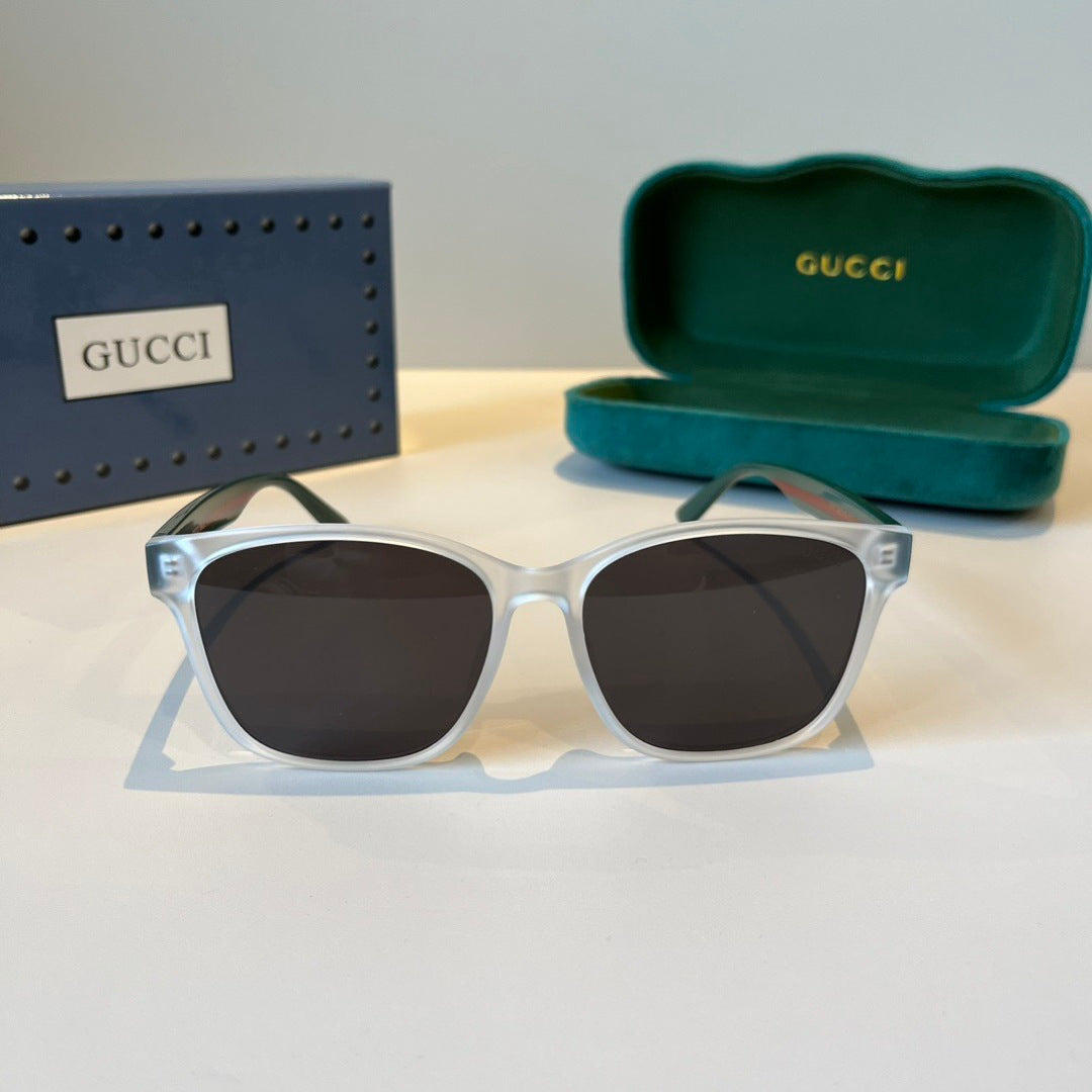 Gucci Metal Aviator Black Lens Sunglasses for Men & Women - 997595 - detail image 2