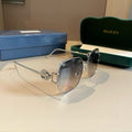 Gucci Fashion Gold Lens Sunglasses for Men & Women - 997597