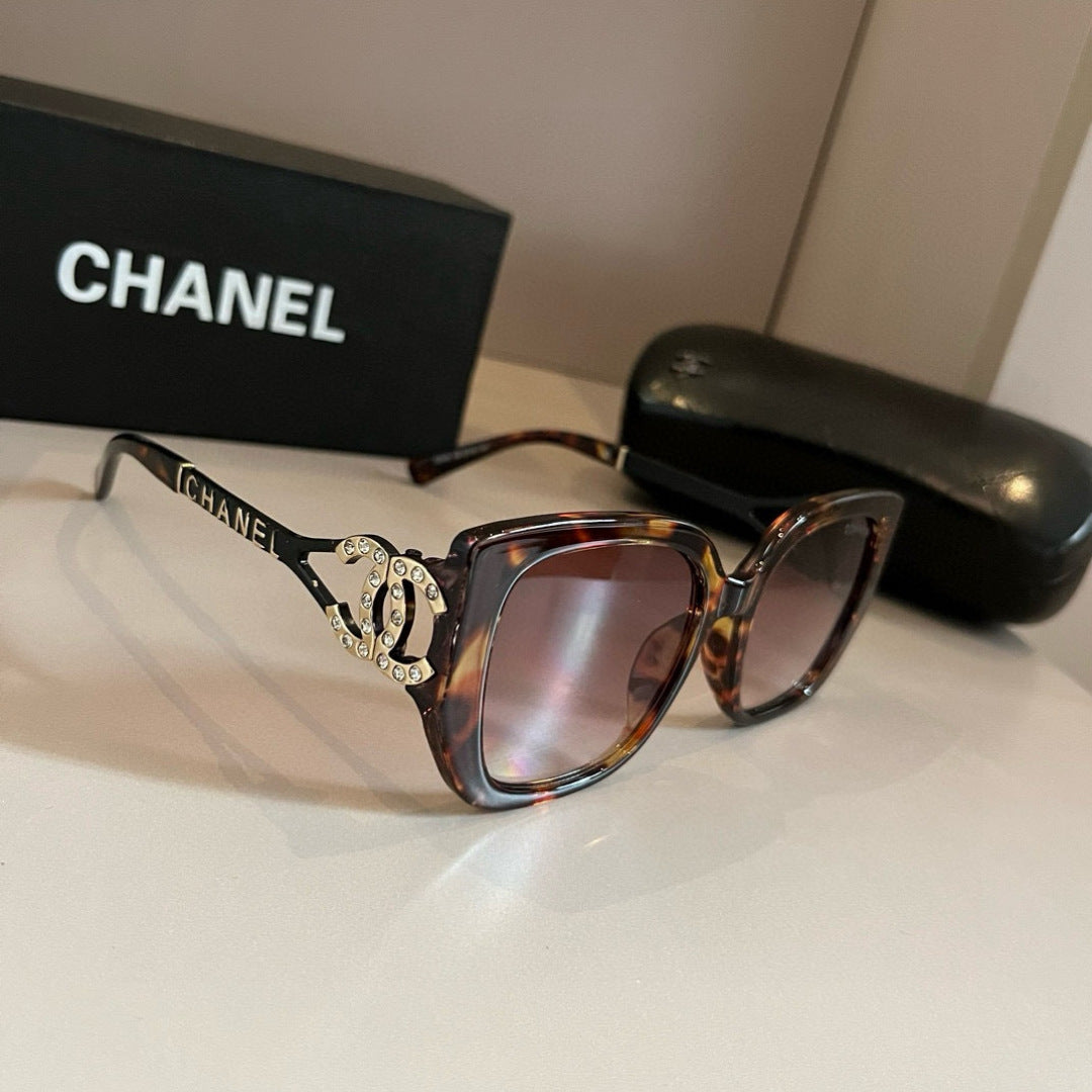 Chanel Fashion Brown Lens Sunglasses for Men & Women - 415259