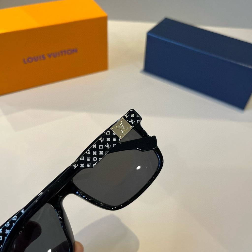 Louis Vuitton Metal Aviator Black Lens Sunglasses for Men & Women - 866887 - detail image 8
