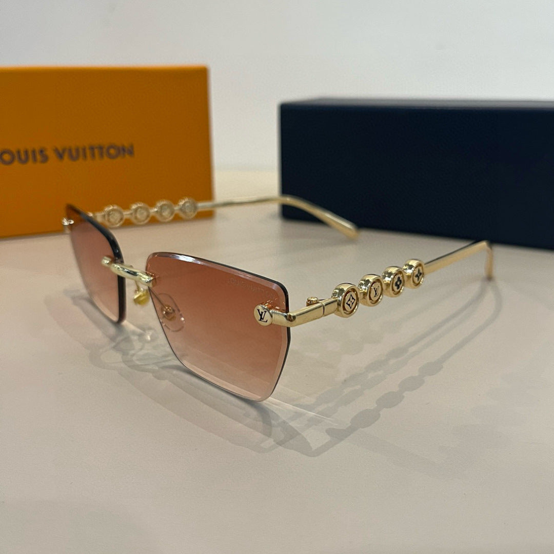 Louis Vuitton Fashion Gold Lens Sunglasses for Women - 997431 - detail image 3
