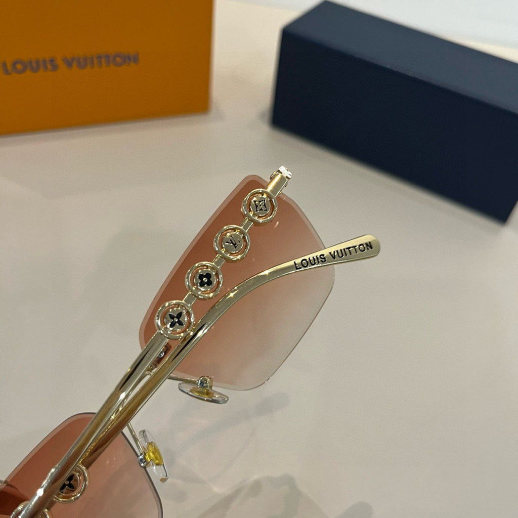 Louis Vuitton Fashion Gold Lens Sunglasses for Women - 997431 - detail image 6