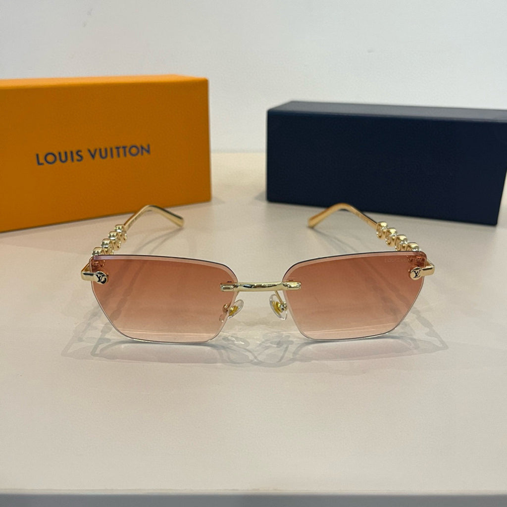 Louis Vuitton Fashion Gold Lens Sunglasses for Women - 997431 - detail image 2