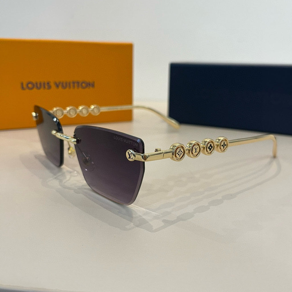Louis Vuitton Fashion Silver Lens Sunglasses for Women - 997432 - detail image 3