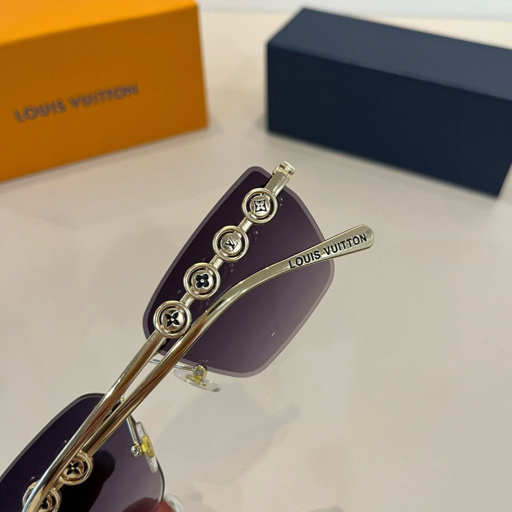 Louis Vuitton Fashion Silver Lens Sunglasses for Women - 997432 - detail image 7
