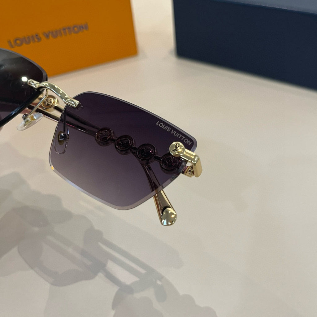 Louis Vuitton Fashion Silver Lens Sunglasses for Women - 997432 - detail image 6