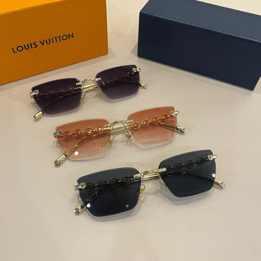Louis Vuitton Fashion Silver Lens Sunglasses for Women - 997433 - detail image 10