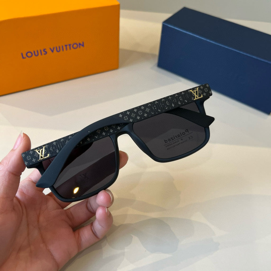 Louis Vuitton Metal Aviator Black Lens Sunglasses for Men & Women - 414799 - detail image 7