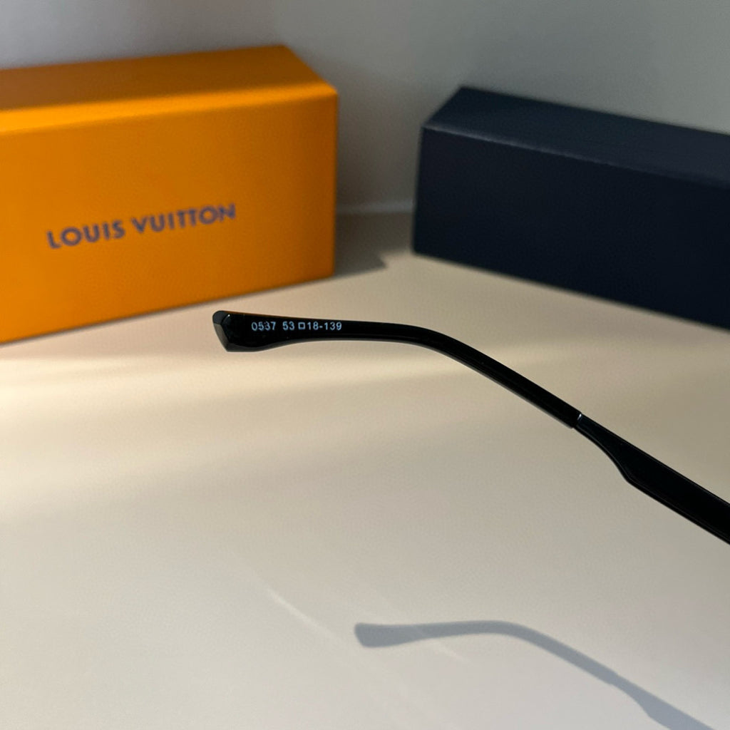 Louis Vuitton Metal Aviator Gold Lens Sunglasses for Men & Women - 866888 - detail image 9