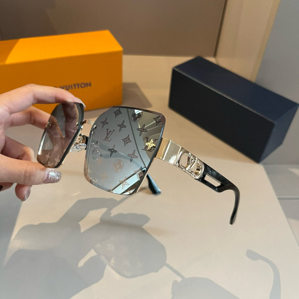 Louis Vuitton Fashion Gold Lens Sunglasses for Men & Women - 997434 - detail image 4