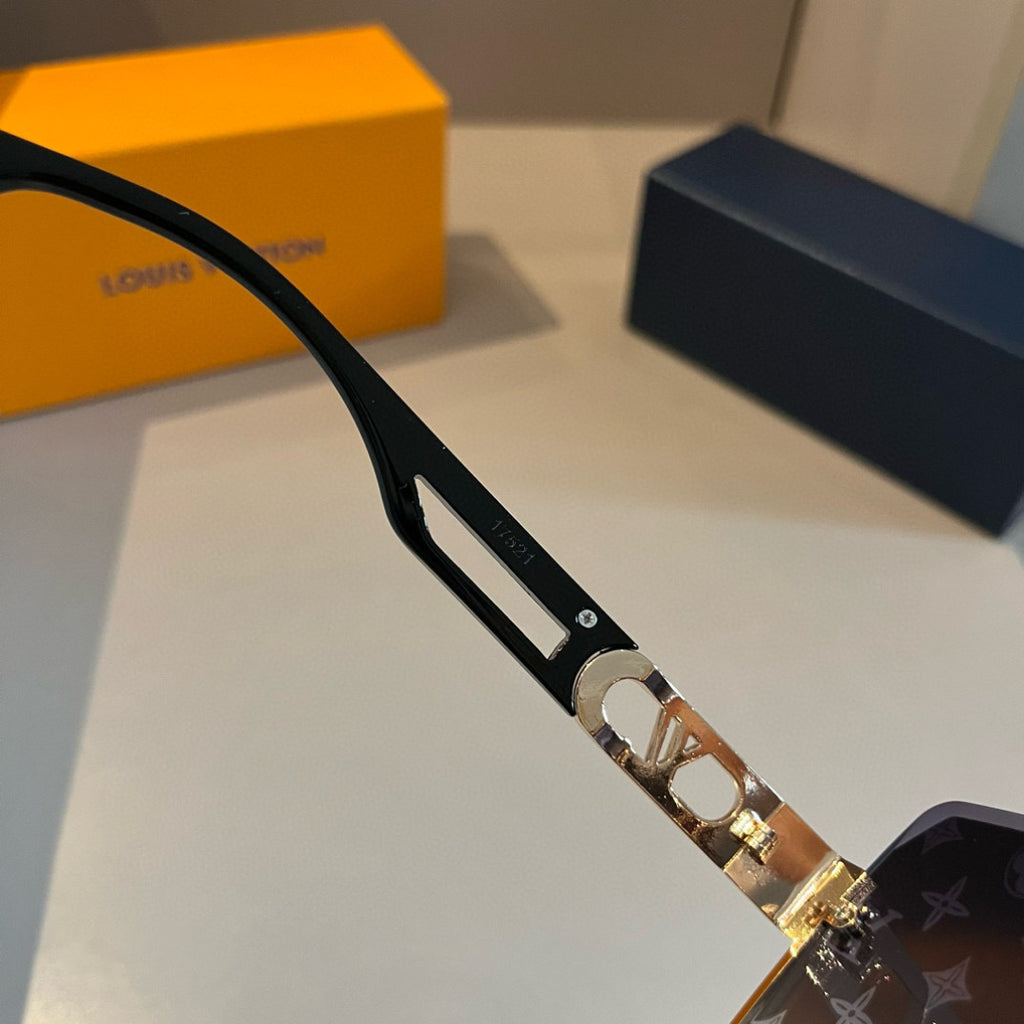 Louis Vuitton Fashion Gold Lens Sunglasses for Men & Women - 997434 - detail image 9