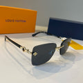 Louis Vuitton Fashion Silver Lens Sunglasses for Men & Women - 997435