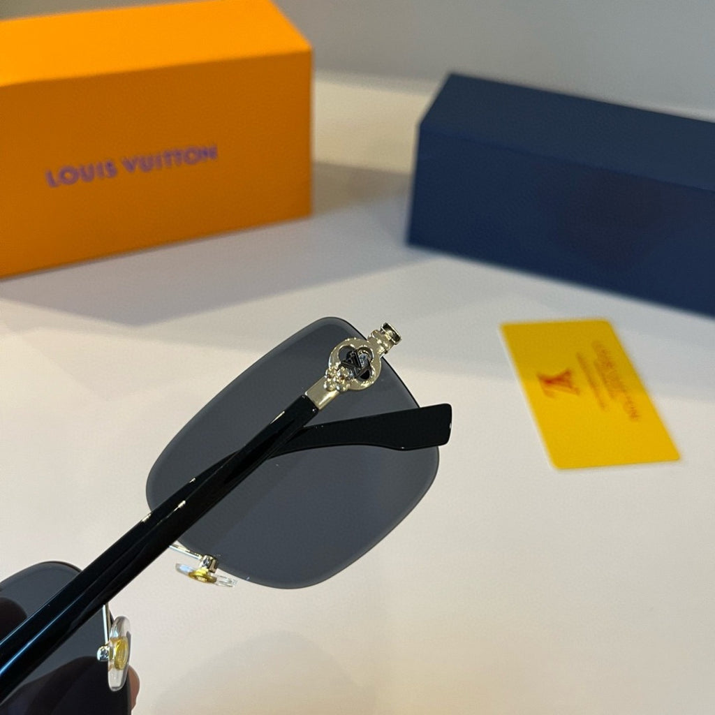 Louis Vuitton Fashion Silver Lens Sunglasses for Men & Women - 997435 - detail image 8