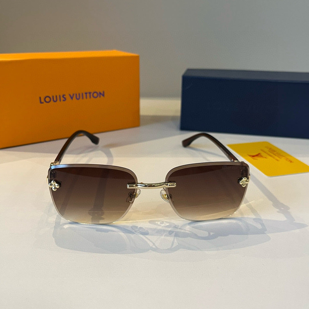 Louis Vuitton Fashion Brown Lens Sunglasses for Men & Women - 997436 - detail image 2