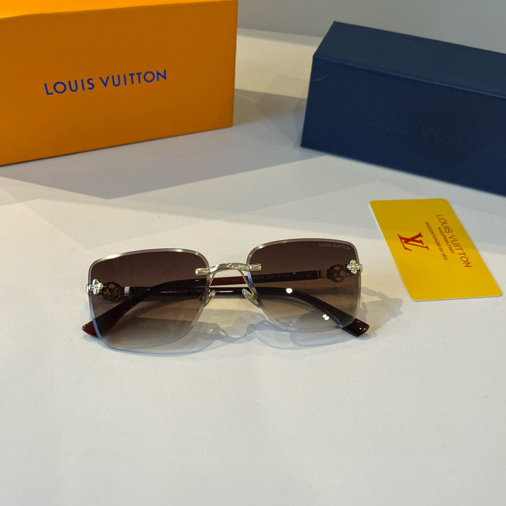 Louis Vuitton Fashion Brown Lens Sunglasses for Men & Women - 997436 - detail image 5