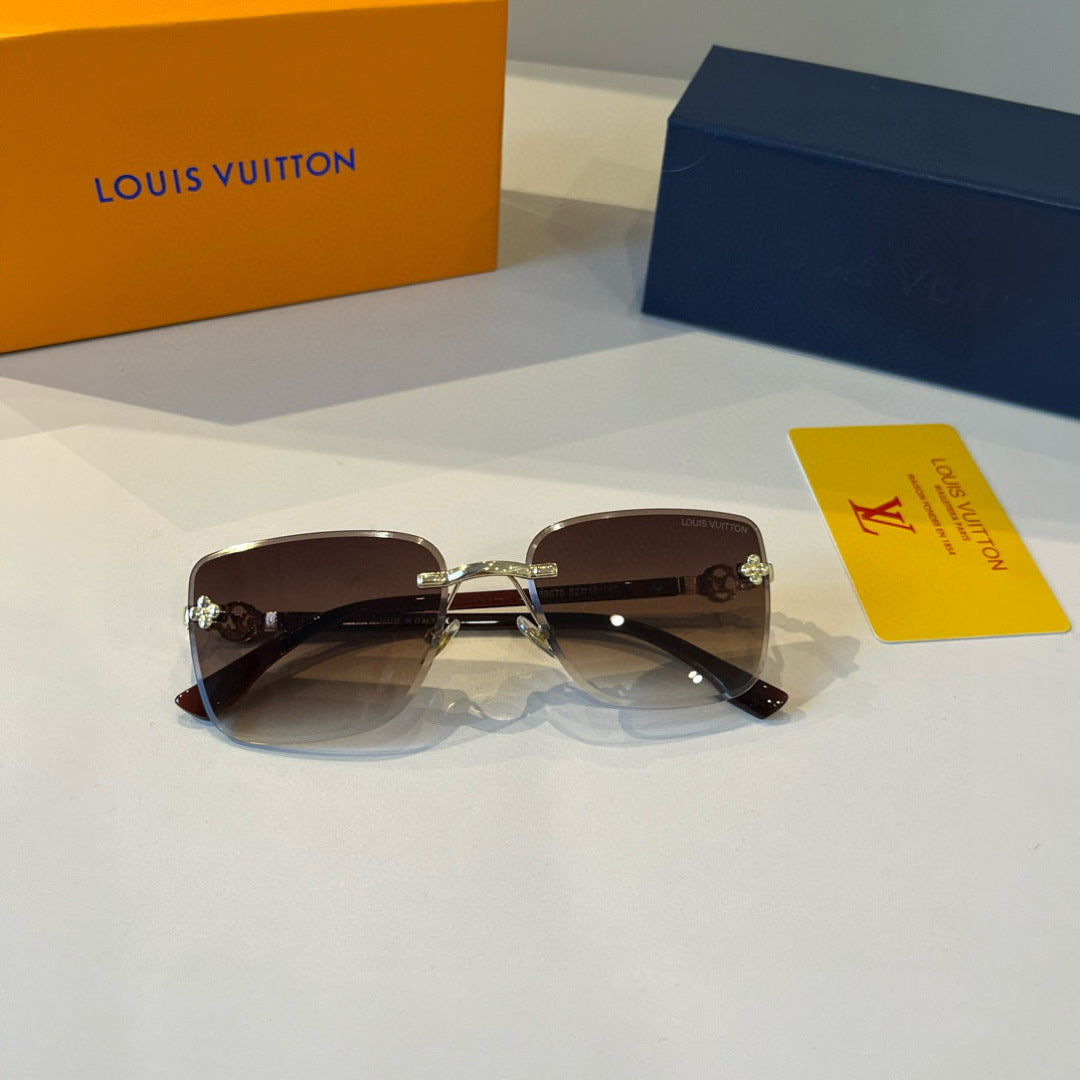 Louis Vuitton Fashion Brown Lens Sunglasses for Men & Women - 997436 - detail image 5