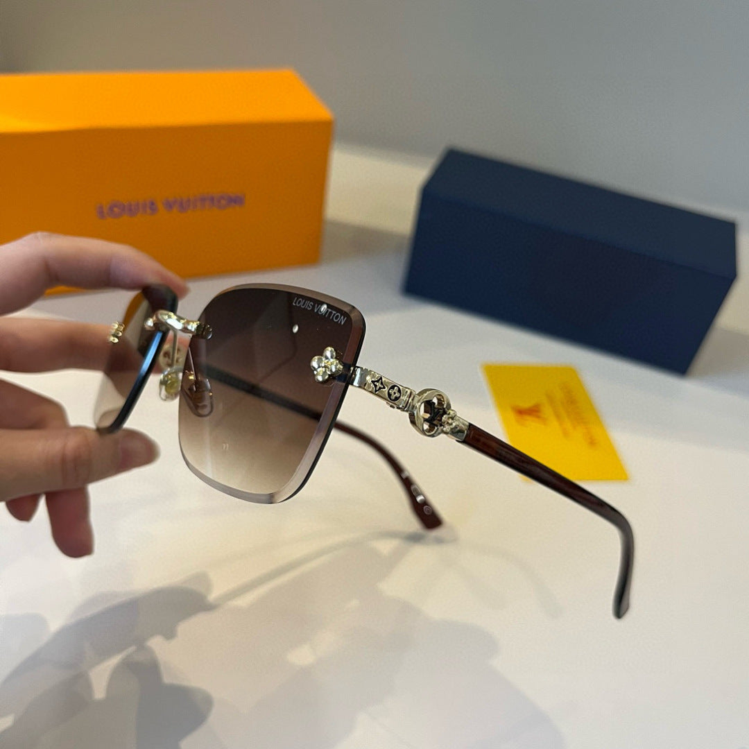 Louis Vuitton Fashion Brown Lens Sunglasses for Men & Women - 997436 - detail image 4