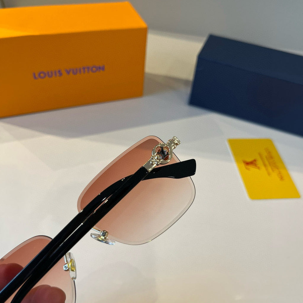 Louis Vuitton Fashion Brown Lens Sunglasses for Men & Women - 997437 - detail image 4