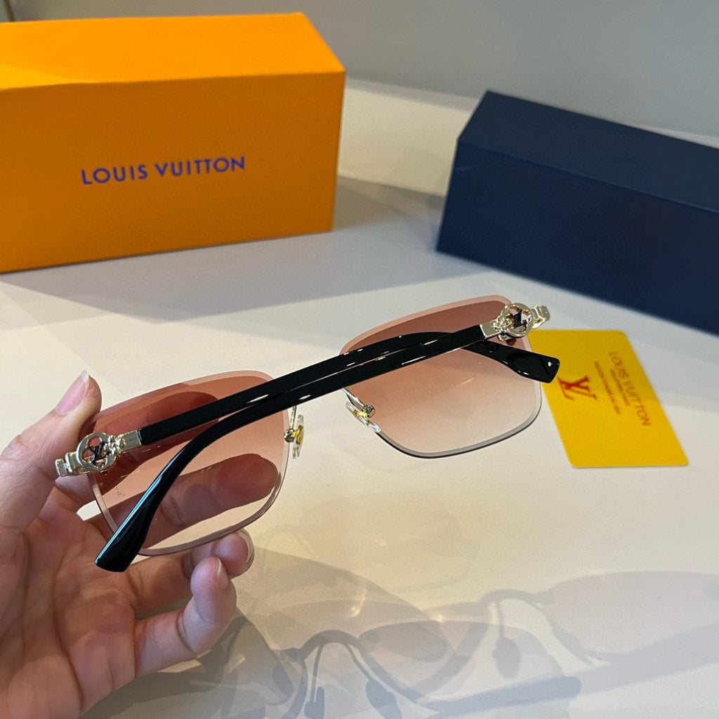 Louis Vuitton Fashion Brown Lens Sunglasses for Men & Women - 997437 - detail image 7