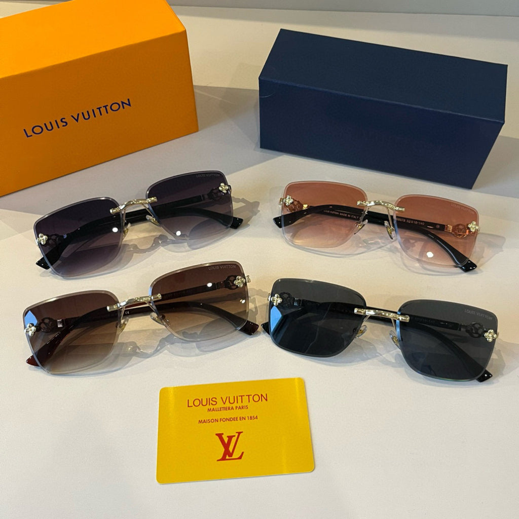Louis Vuitton Fashion Brown Lens Sunglasses for Men & Women - 997437 - detail image 10