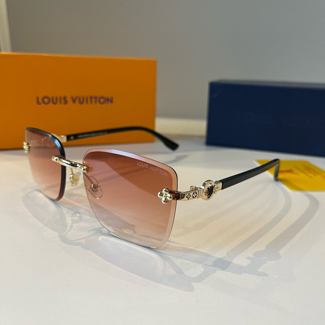 Louis Vuitton Fashion Brown Lens Sunglasses for Men & Women - 997437 - detail image 3