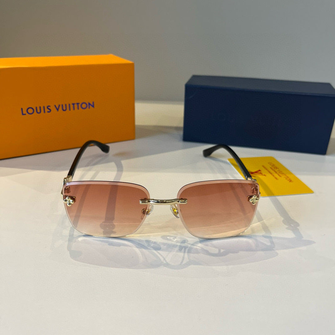 Louis Vuitton Fashion Brown Lens Sunglasses for Men & Women - 997437 - detail image 2