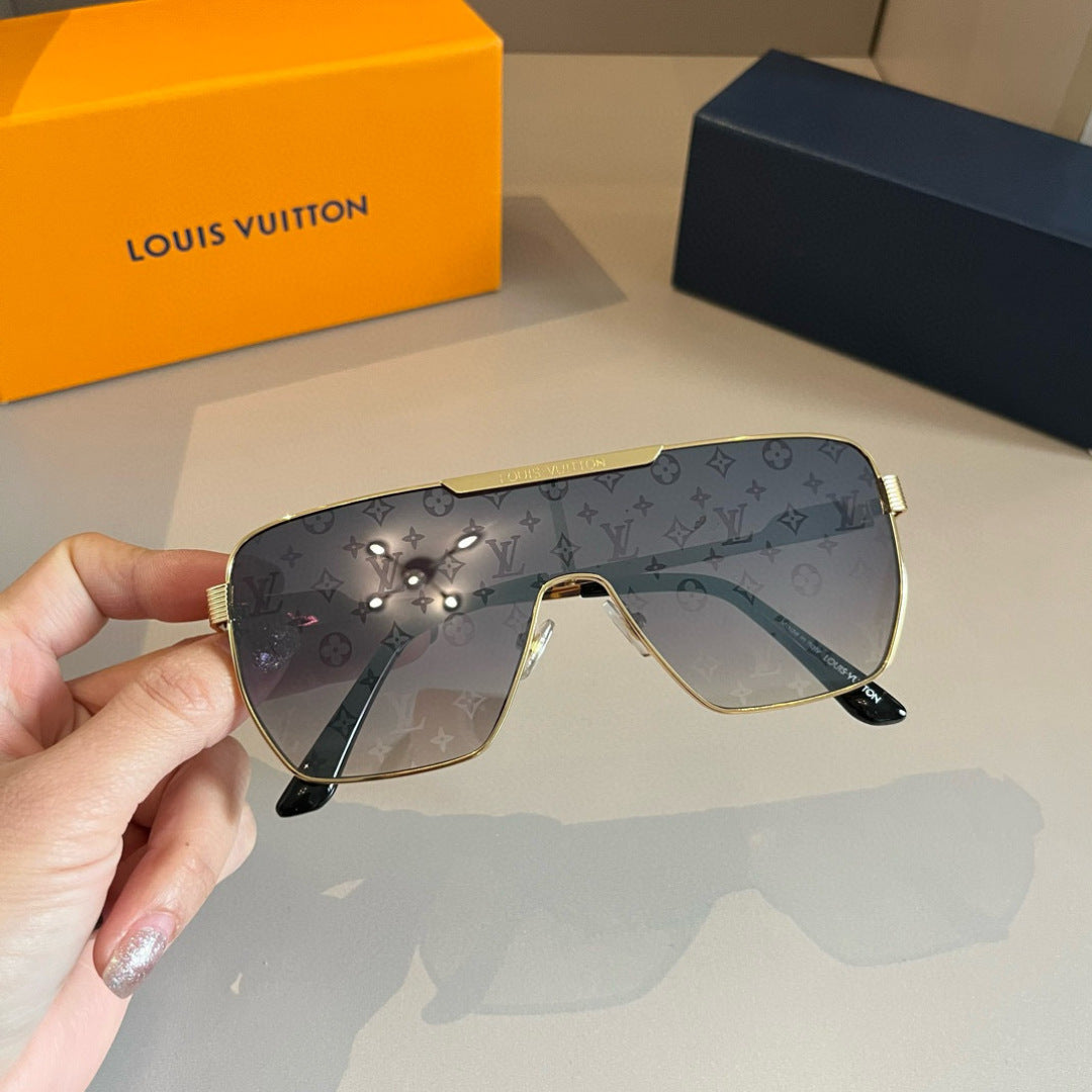 Louis Vuitton Fashion Gold Lens Sunglasses for Men & Women - 357608 - detail image 5