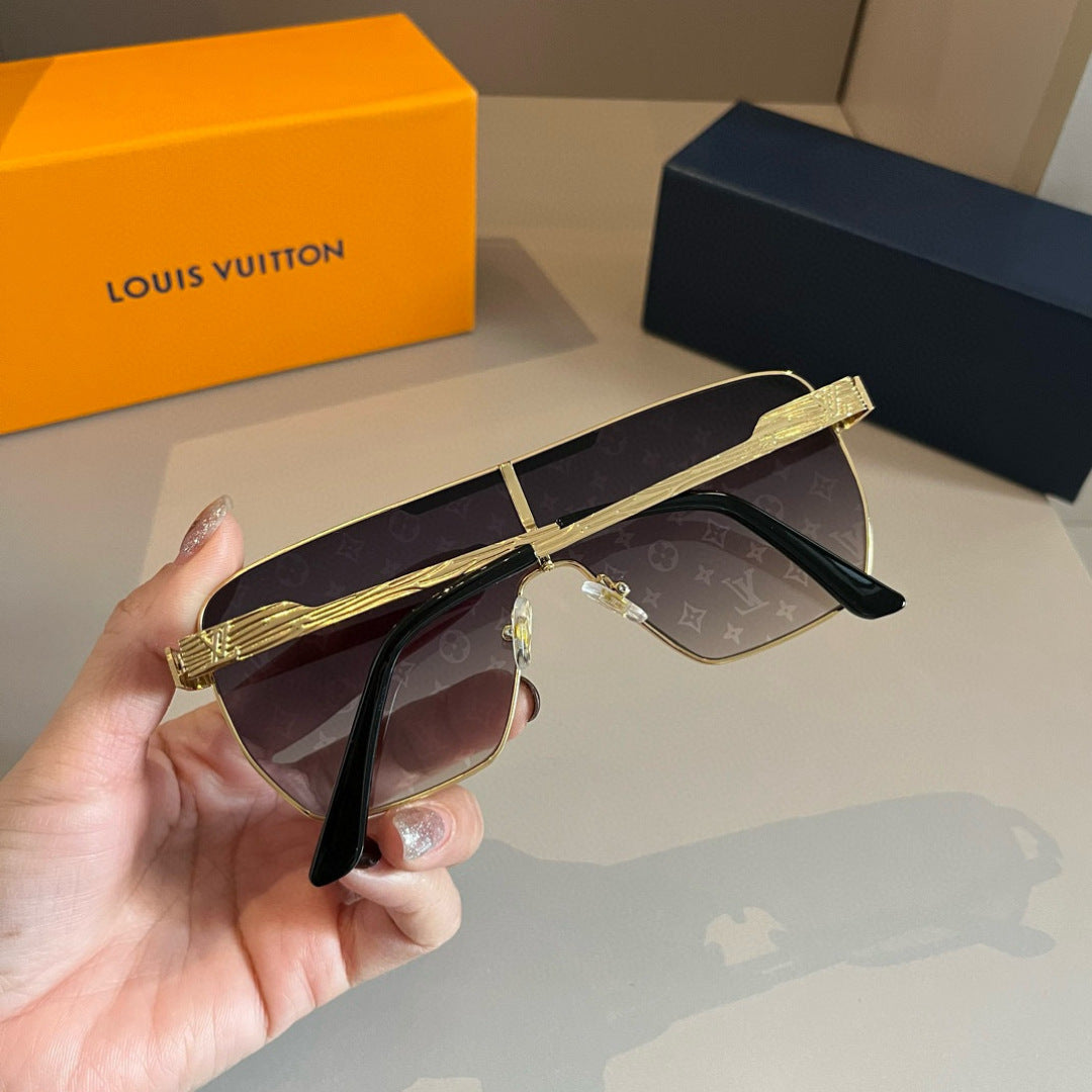 Louis Vuitton Fashion Gold Lens Sunglasses for Men & Women - 448680 - detail image 8