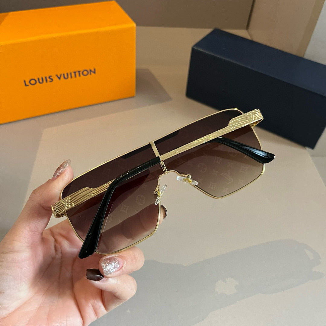 Louis Vuitton Fashion Gold Lens Sunglasses for Men & Women - 448681 - detail image 9