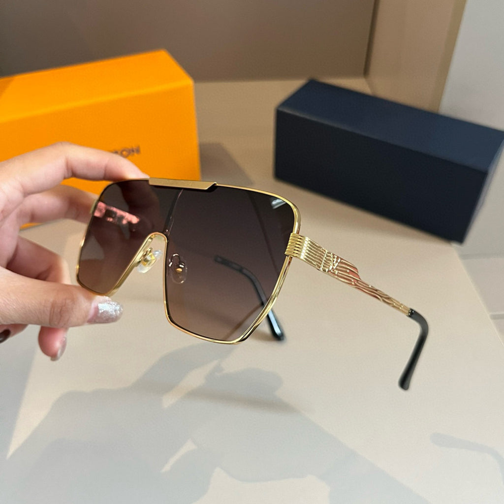 Louis Vuitton Fashion Gold Lens Sunglasses for Men & Women - 448682 - detail image 4