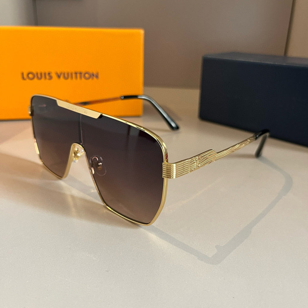 Louis Vuitton Fashion Gold Lens Sunglasses for Men & Women - 486165 - detail image 3