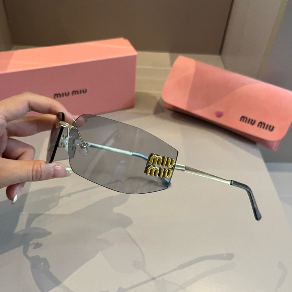 Miu Miu Fashion Silver Lens Sunglasses for Men & Women - 998425 - detail image 5