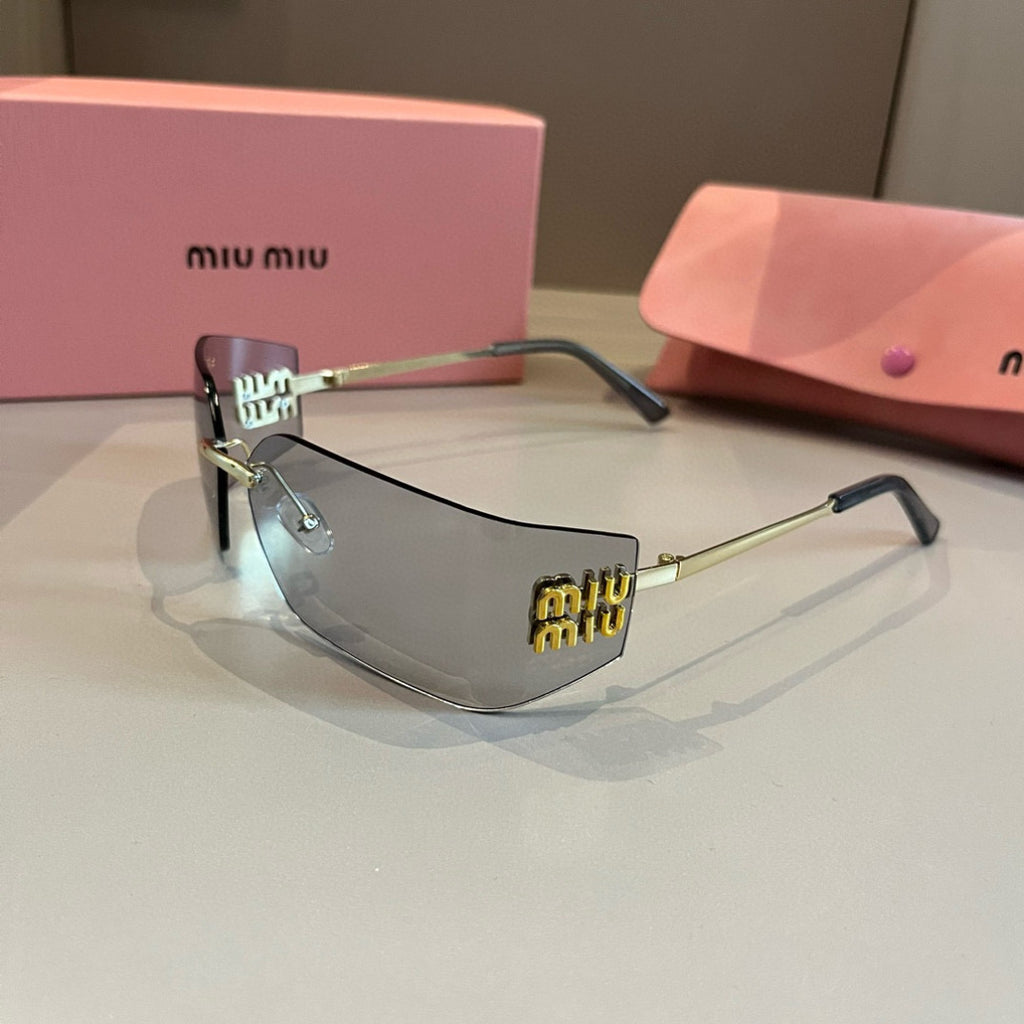 Miu Miu Fashion Silver Lens Sunglasses for Men & Women - 998425 - detail image 2