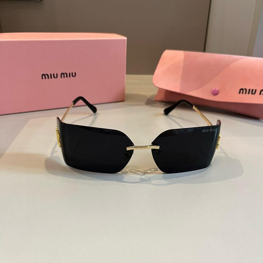 Miu Miu Fashion Black Lens Sunglasses for Men & Women - 998418 - detail image 2