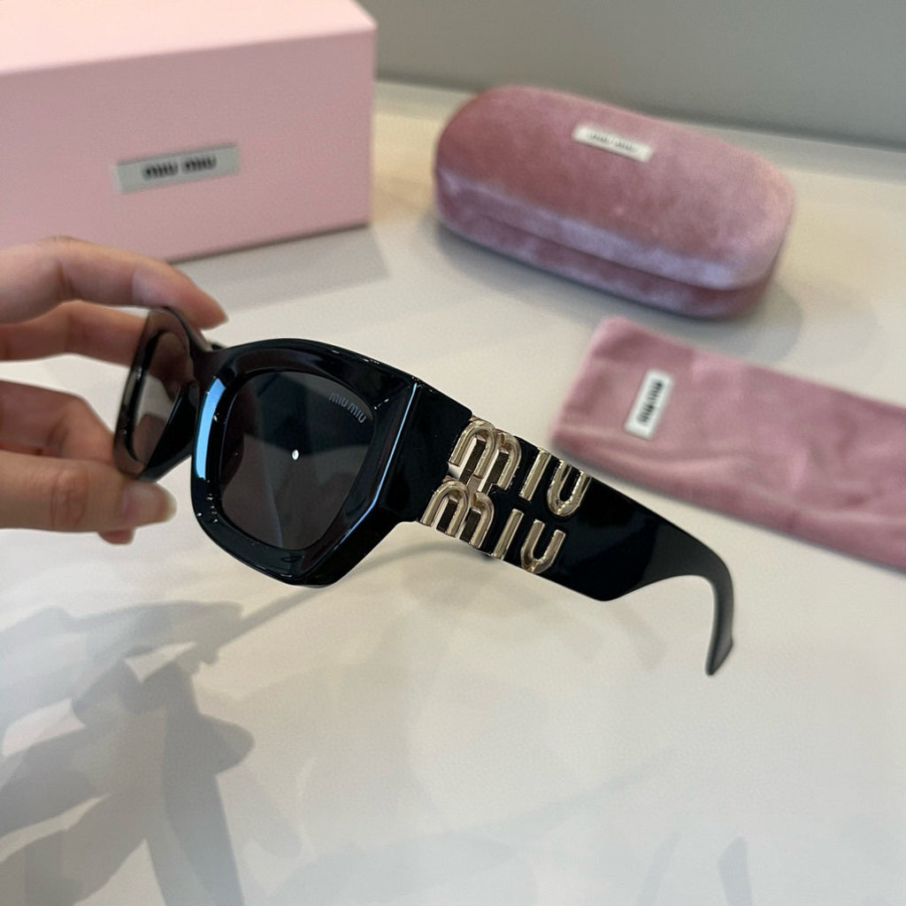 Miu Miu Fashion Black Lens Sunglasses for Men & Women - 432570 - detail image 4