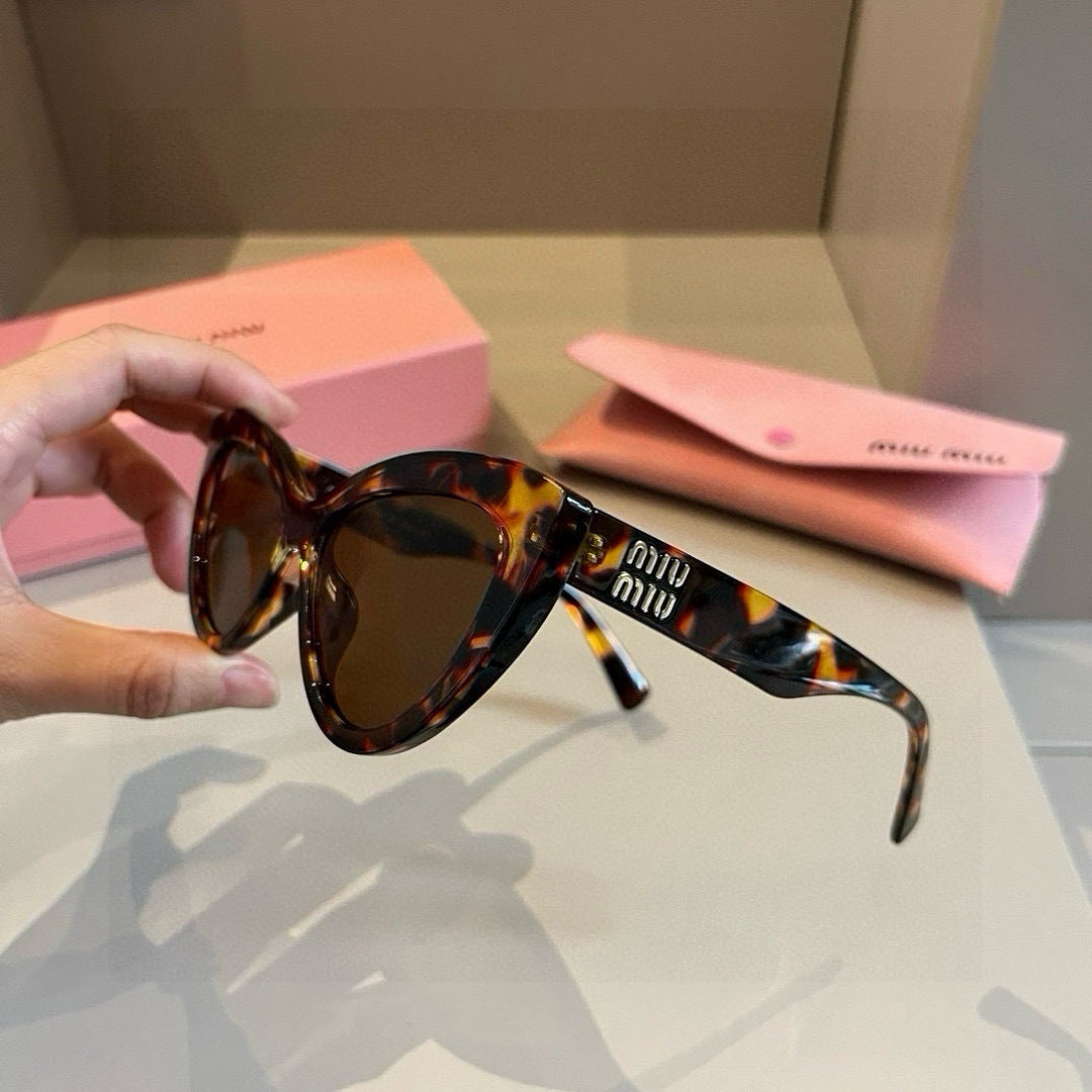 Miu Miu Cat-Eye Brown Lens Sunglasses for Men & Women - 416191 - detail image 5