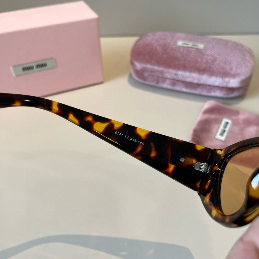 Miu Miu Cat-Eye Brown Lens Sunglasses for Men & Women - 358730 - detail image 8