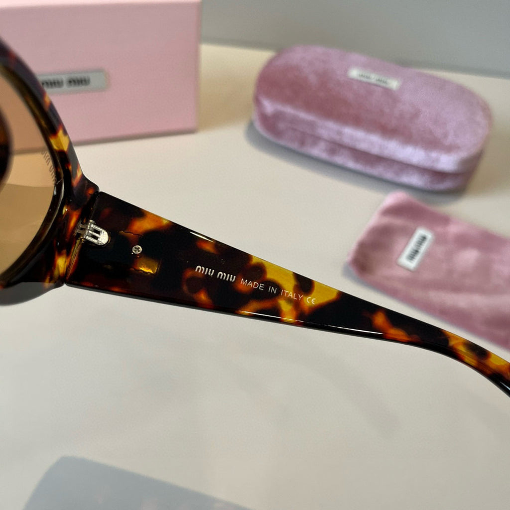 Miu Miu Cat-Eye Brown Lens Sunglasses for Men & Women - 358730 - detail image 9
