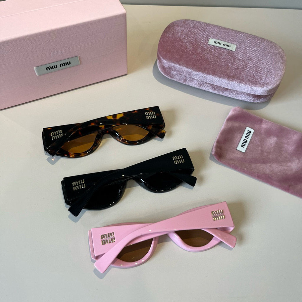 Miu Miu Cat-Eye Brown Lens Sunglasses for Men & Women - 358730 - detail image 10