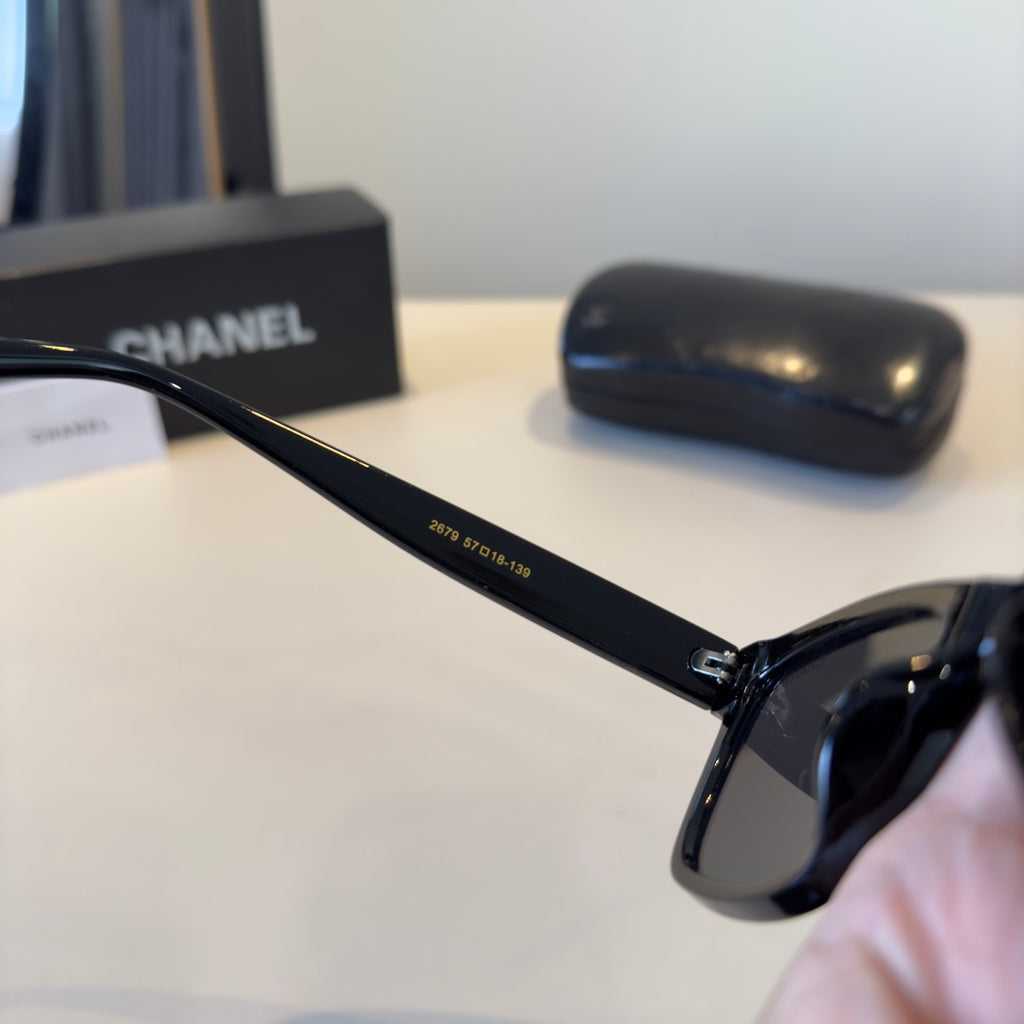 Chanel Fashion Silver Lens Sunglasses for Men & Women - 415263 - detail image 8