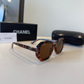 Chanel Fashion Brown Lens Sunglasses for Men & Women - 358124